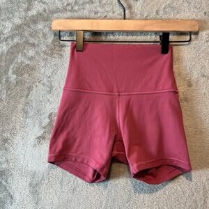 Lululemon Align High-Rise Short 4" Pink Size 2